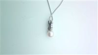 Collana Golay Donna Perle in Oro bianco Perla PERLA ROSA MM 7/7.5 ZAF R - PERLA ROSA MM 7/7.5 ZAF R